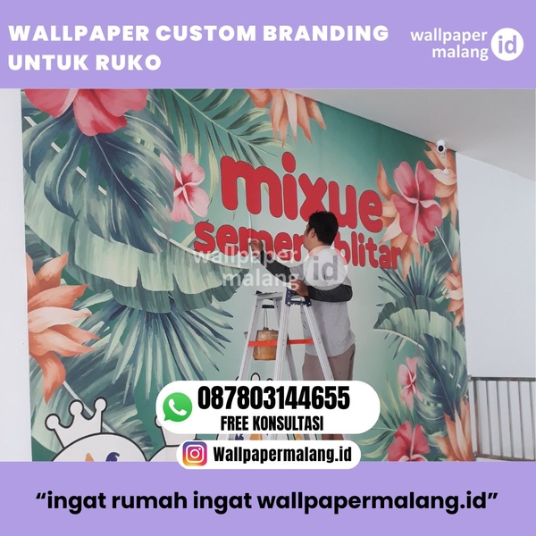 Download WALLPAPER CUSTOM BRANDING UNTUK RUKO