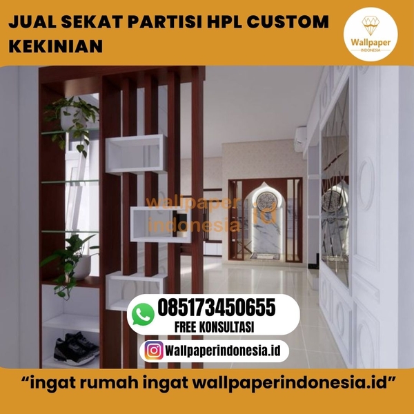 Download JUAL SEKAT PARTISI HPL CUSTOM KEKINIAN
