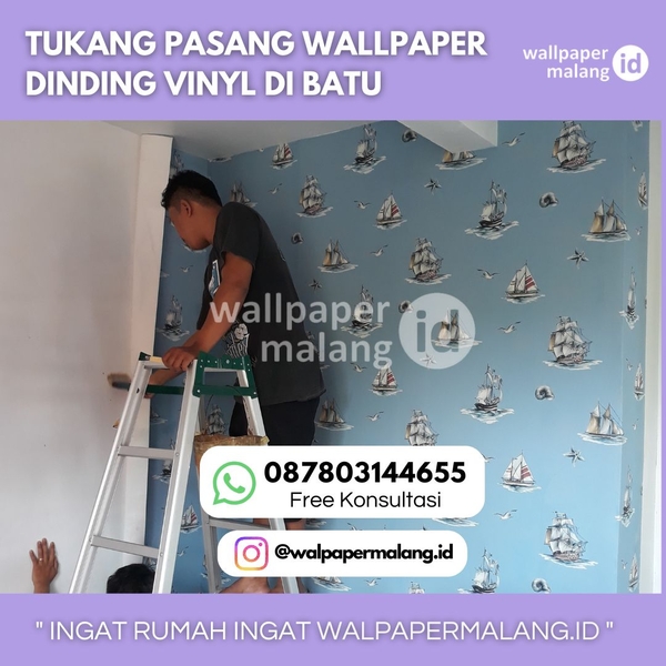 Download TUKANG PASANG WALLPAPER DINDING VINYL DI BATU