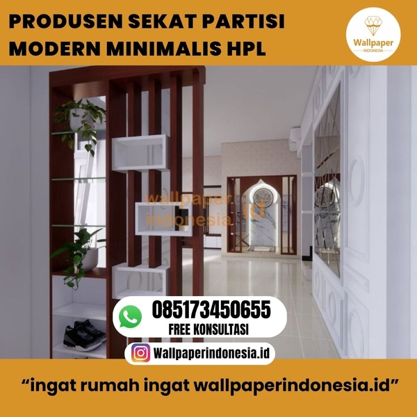 Download PRODUSEN SEKAT PARTISI MODERN MINIMALIS HPL