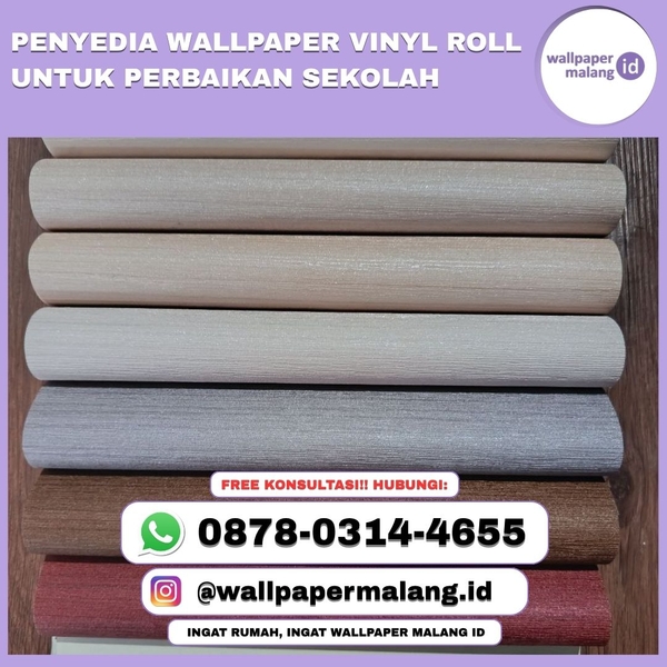 Download PENYEDIA WALLPAPER VINYL ROLL UNTUK PERBAIKAN SEKOLAH