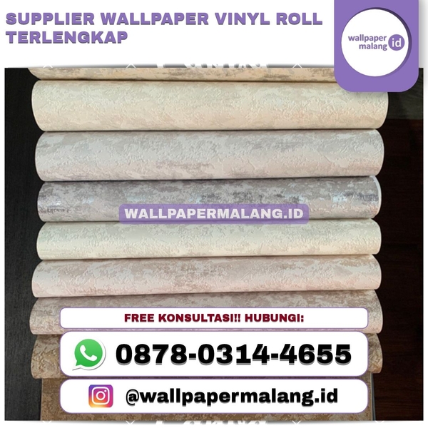 Download SUPPLIER WALLPAPER VINYL ROLL TERLENGKAP