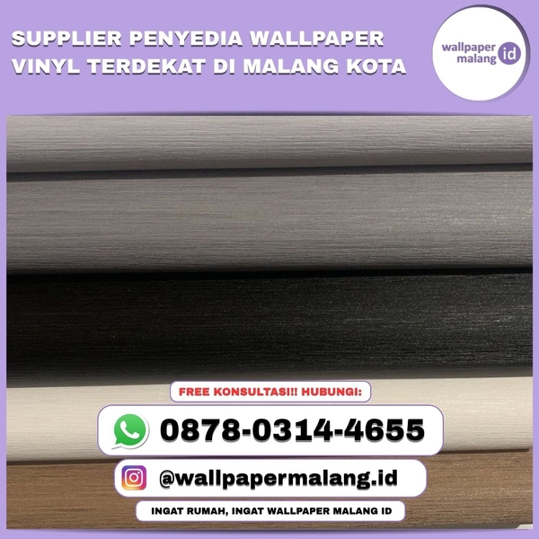 Download SUPPLIER PENYEDIA WALLPAPER VINYL TERDEKAT DI MALANG KOTA