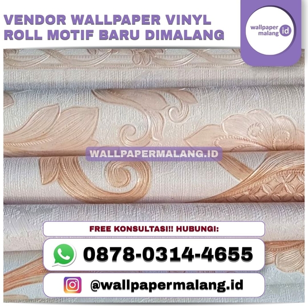 Download Vendor wallpaper vinyl roll motif baru dimalang