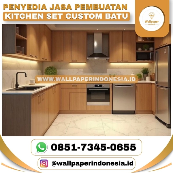 Download PENYEDIA JASA PEMBUATAN KITCHEN SET CUSTOM BATU