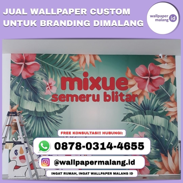 Download Jual wallpaper custom untuk branding dimalang