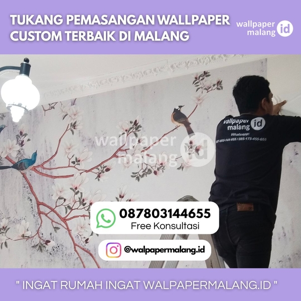 Download TUKANG PEMASANGAN WALLPAPER CUSTOM TERBAIK DI MALANG