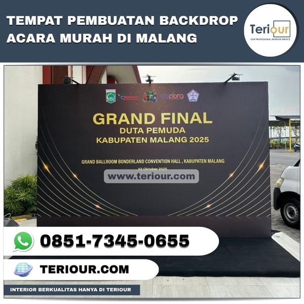 Download TEMPAT PEMBUATAN BACKDROP ACARA MURAH DI MALANG