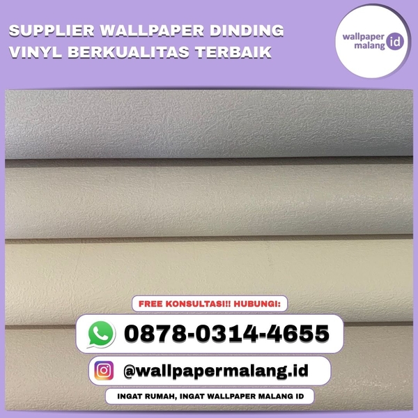 Download SUPPLIER WALLPAPER DINDING VINYL BERKUALITAS TERBAIK 