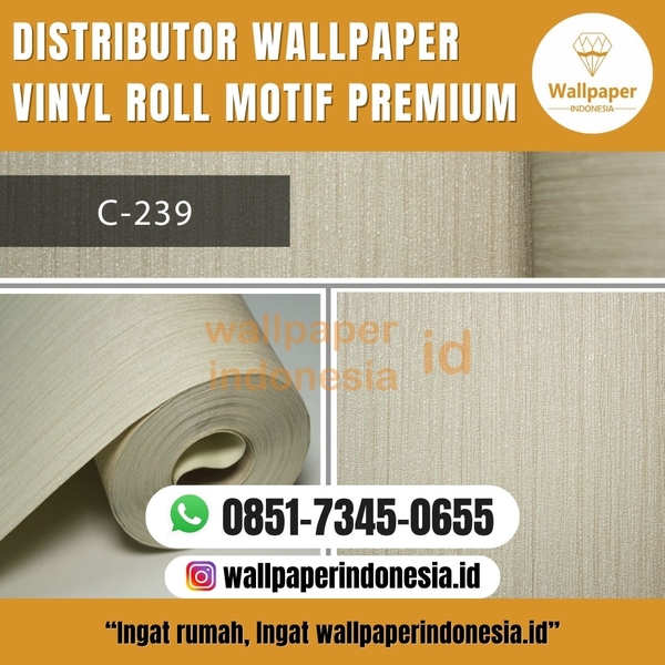 Download DISTRIBUTOR WALLPAPER VINYL ROLL MOTIF PREMIUM