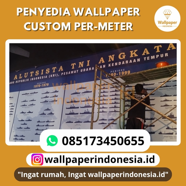 Download PENYEDIA WALLPAPER CUSTOM PER-METER  