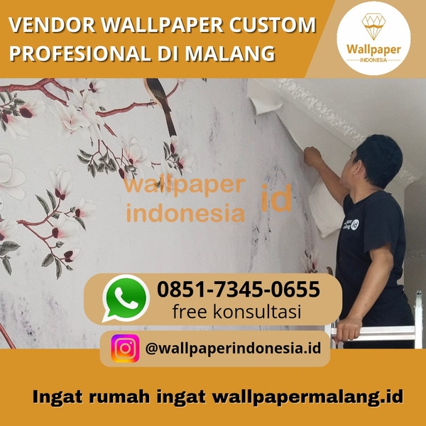 Download VENDOR WALLPAPER CUSTOM PROFESIONAL DI MALANG