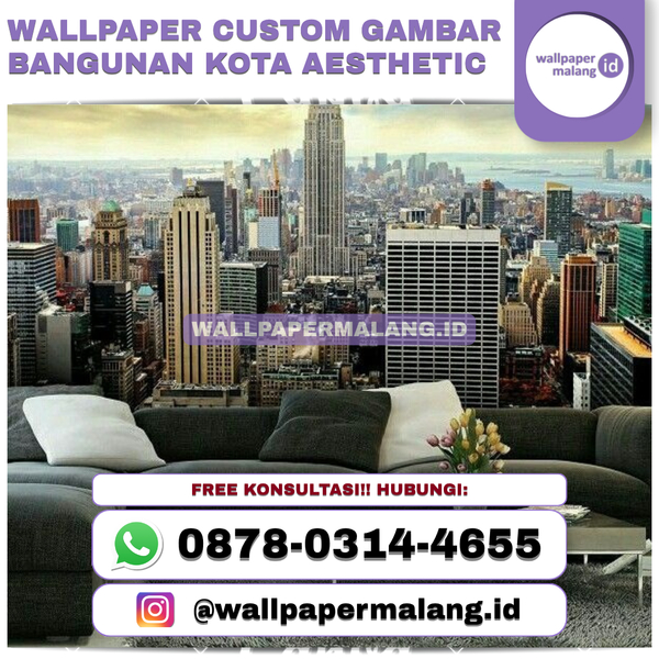 Download WALLPAPER CUSTOM GAMBAR BANGUNAN KOTA AESTHETIC