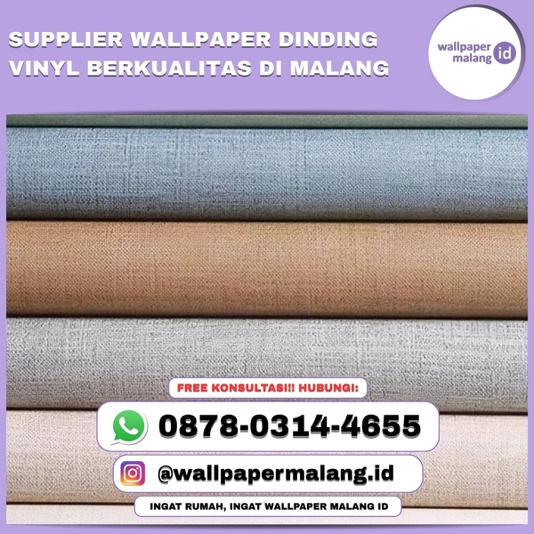 Download SUPPLIER WALLPAPER DINDING VINYL BERKUALITAS DI MALANG