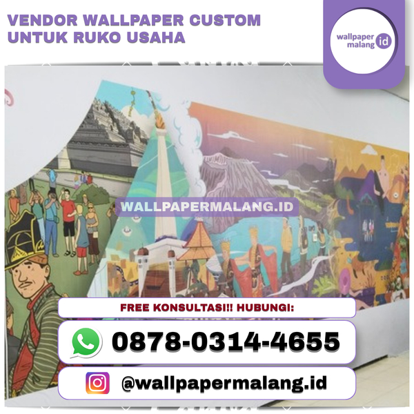 Download VENDOR WALLPAPER CUSTOM UNTUK RUKO USAHA