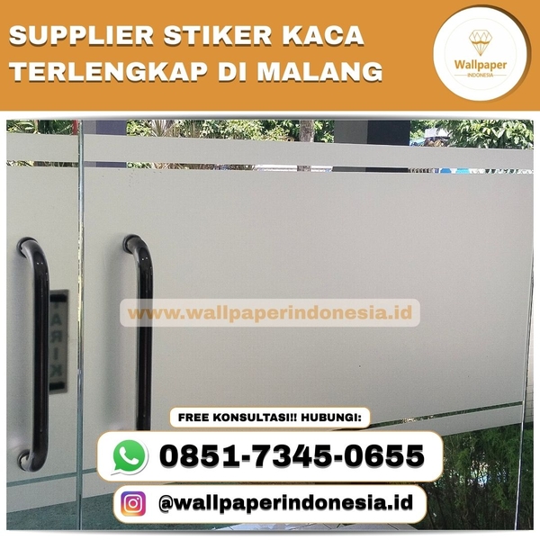 Download SUPPLIER STIKER KACA TERLENGKAP DI MALANG
