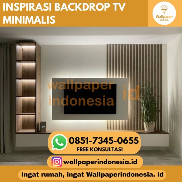 Download INSPIRASI BACKDROP TV MINIMALIS