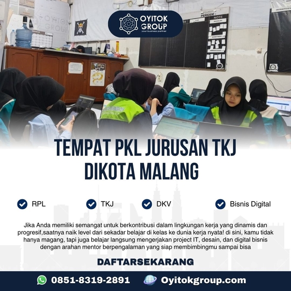 Download TEMPAT PKL JURUSAN TKJ DI KOTA MALANG