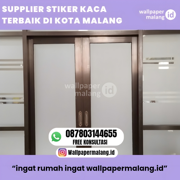 Download SUPPLIER STIKER KACA TERBAIK DI KOTA MALANG  