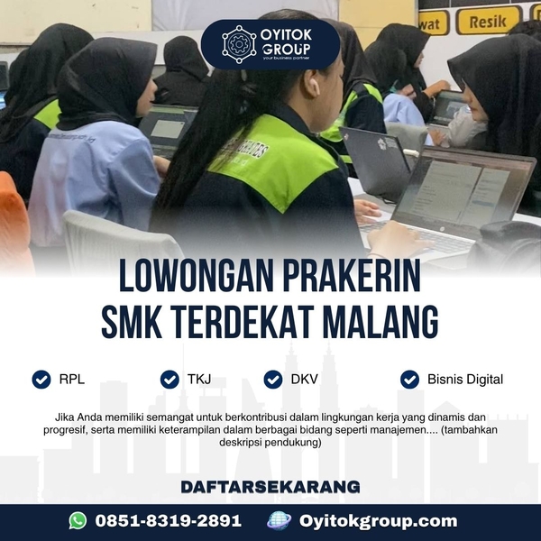 Download Lowongan prakerin SMK terdekat malang