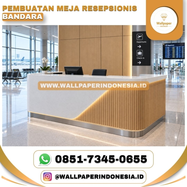 Download PEMBUATAN MEJA RESEPSIONIS BANDARA