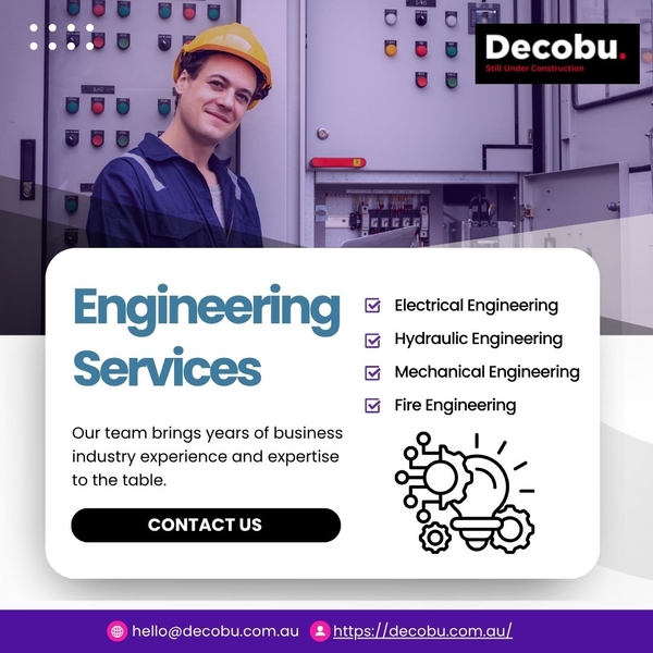 Download Decobu specialized in Mechanical, Electrical, Hydraulic, and Fire engineering solution