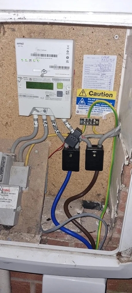 Download Industrial UPS Battery Bank Installation Inside Electrical Cabinet