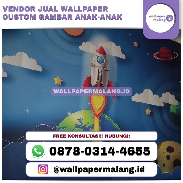 Download Vendor jual wallpaper custom gambar anak-anak