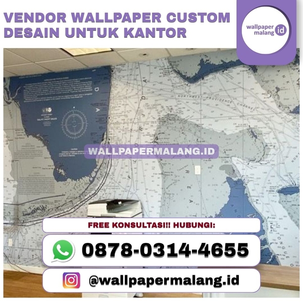 Download Vendor wallpaper custom desain untuk kantor