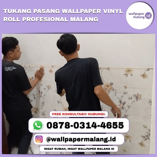 Download TUKANG PASANG WALLPAPER VINYL ROLL PROFESIONAL MALANG