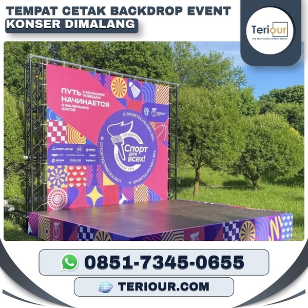 Download Tempat cetak backdrop event konser dimalang