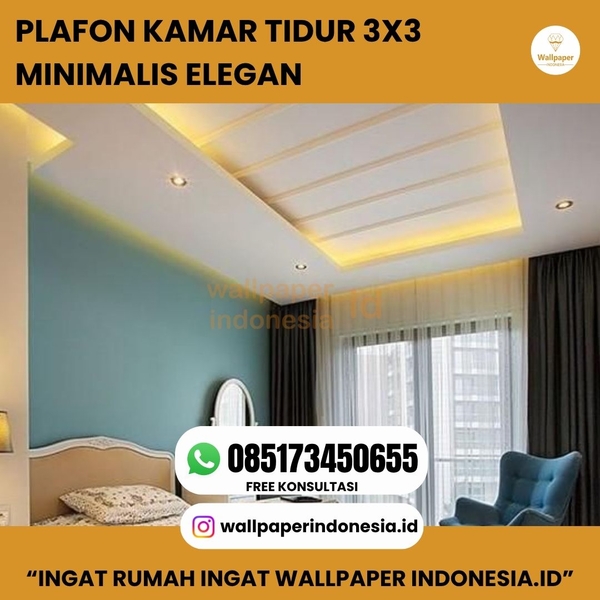 Download PLAFON KAMAR TIDUR 3X3 MINIMALIS ELEGAN