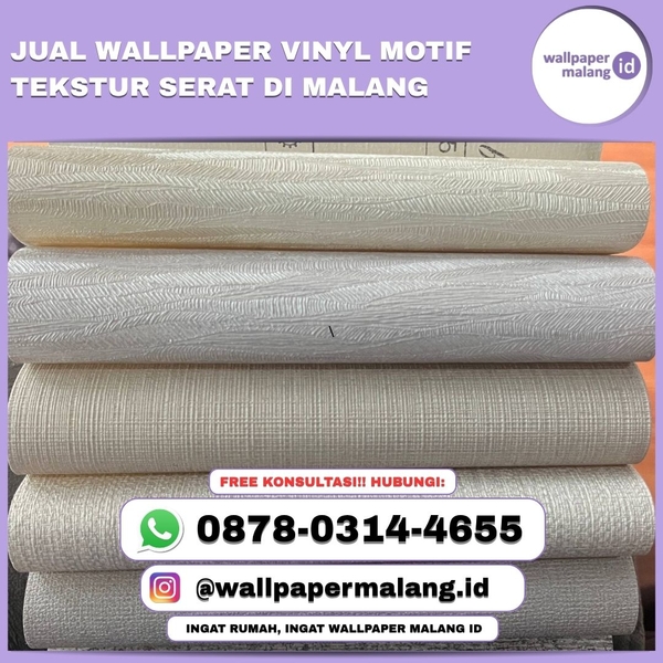 Download JUAL WALLPAPER VINYL MOTIF TEKSTUR SERAT DI MALANG