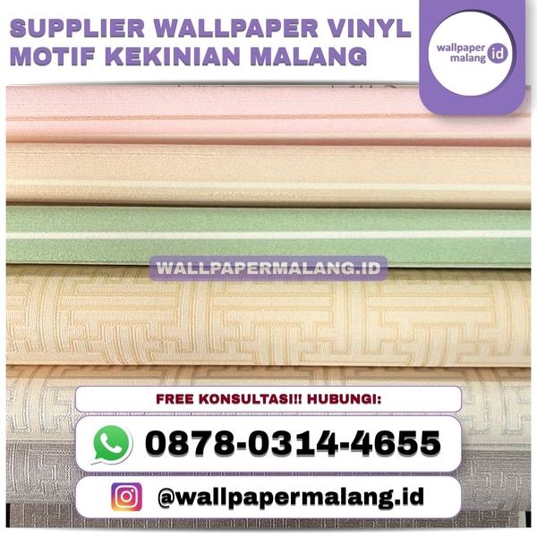 Download SUPPLIER WALLPAPER VINYL MOTIF KEKINIAN MALANG