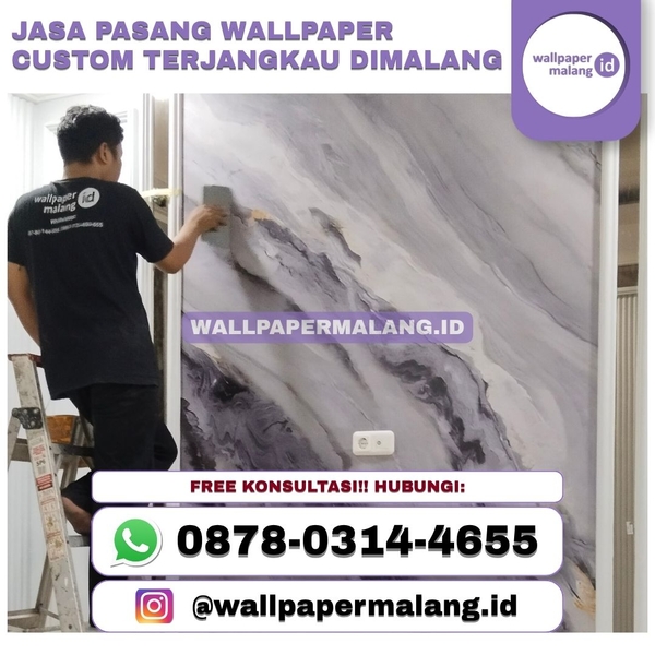 Download Jasa pasang wallpaper custom terjangkau dimalang