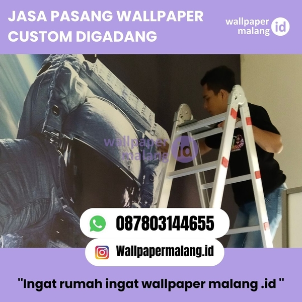 Download JASA PASANG WALLPAPER CUSTOM DI GADANG 