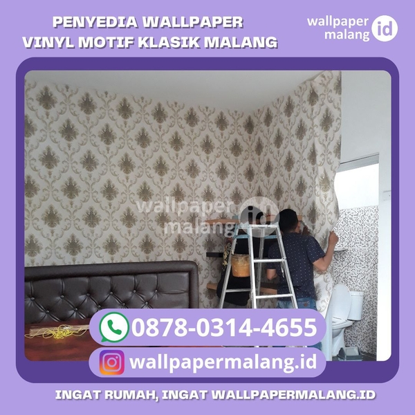 Download PENYEDIA WALLPAPER VINYL MOTIF KLASIK MALANG