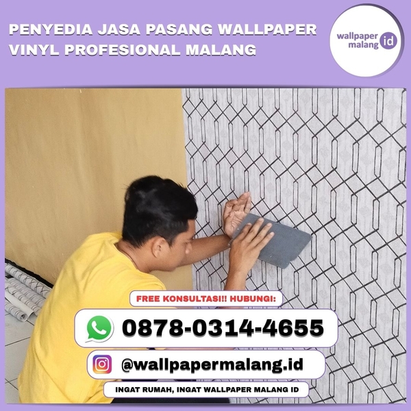 Download PENYEDIA JASA PASANG WALLPAPER VINYL PROFESIONAL MALANG