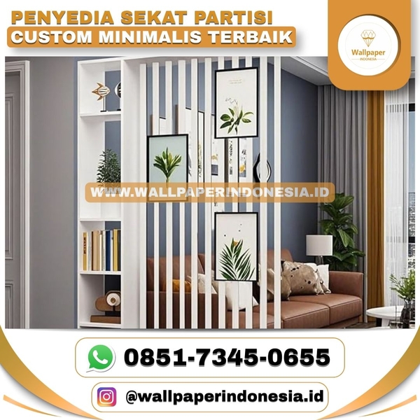 Download PENYEDIA SEKAT PARTISI CUSTOM MINIMALIS TERBAIK