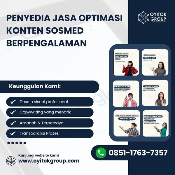 Download PENYEDIA JASA OPTIMASI KONTEN SOSMED BERPENGALAMAN