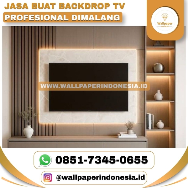 Download JASA BUAT BACKDROP TV PROFESIONAL DIMALANG