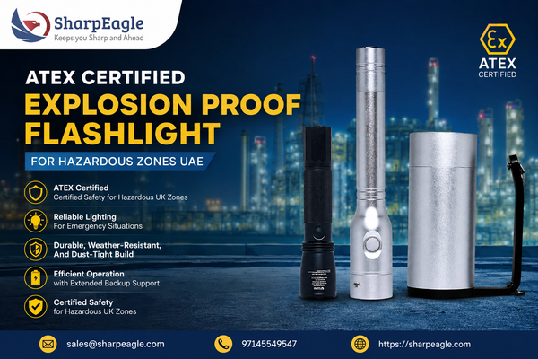 Download ATEX Certified Explosion Proof LED Flashlight UAE | Hazardous Area Torch