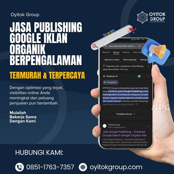 Download Jasa publishing google iklan organik berpengalaman