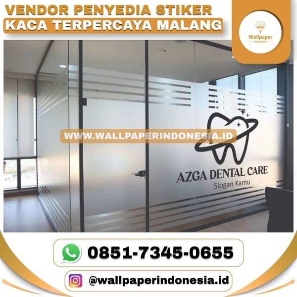 Download Vendor penyedia stiker kaca terpercaya malang