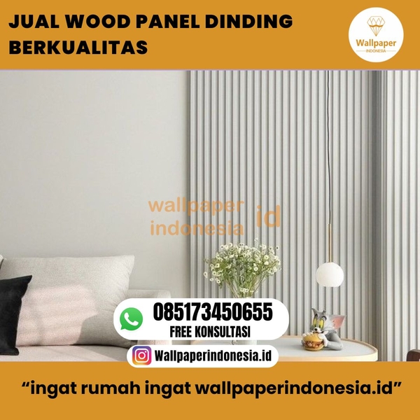 Download JUAL WOOD PANEL PVC DINDING BERKUALITAS