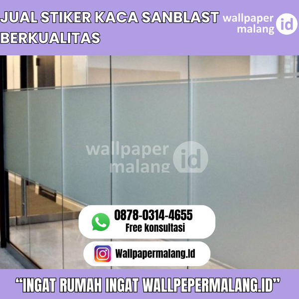 Download JUAL STIKER KACA SANBLAST BERKUALITAS