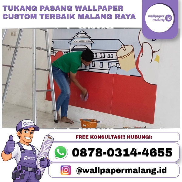 Download TUKANG PASANG WALLPAPER CUSTOM TERBAIK MALANG RAYA