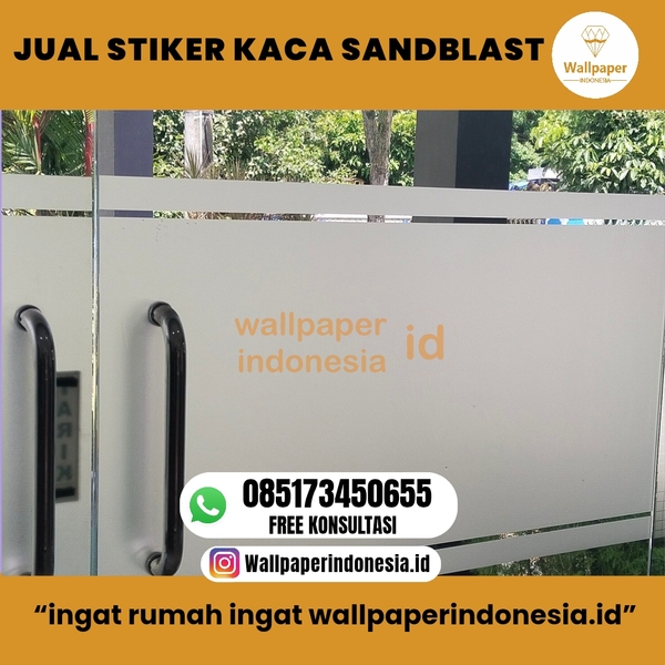 Download JUAL STIKER KACA SANDBLAST