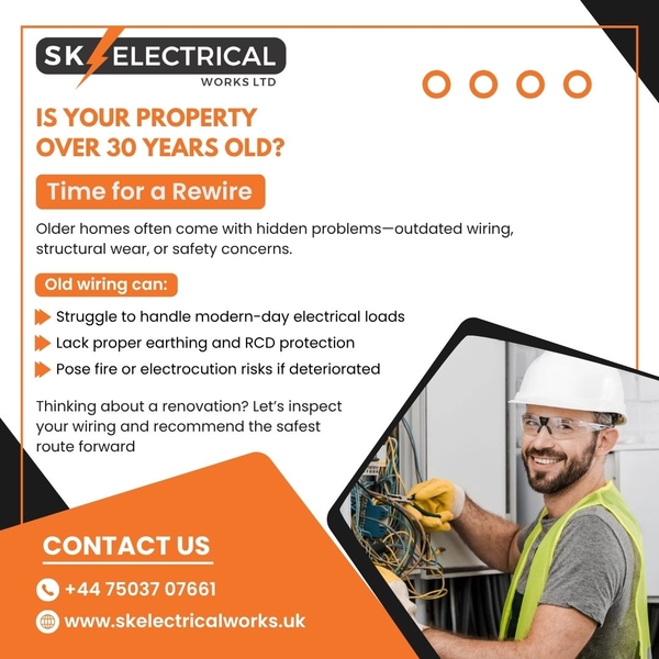 Download Is Your Property 30+ Years Old? Call an Electrician in Ascot Today