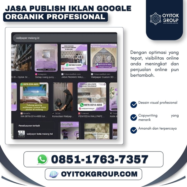 Download JASA PUBLISH IKLAN GOOGLE ORGANIK PROFESIONAL